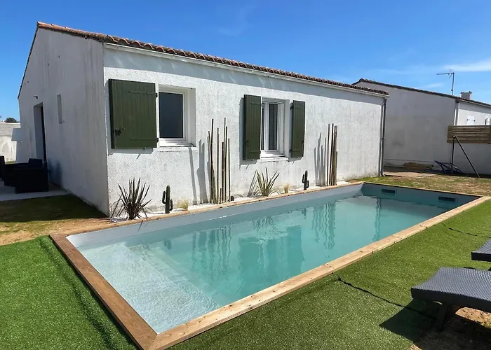 Nyaraló Large House With Garden In Marie De Re Sainte-Marie-de-Ré
